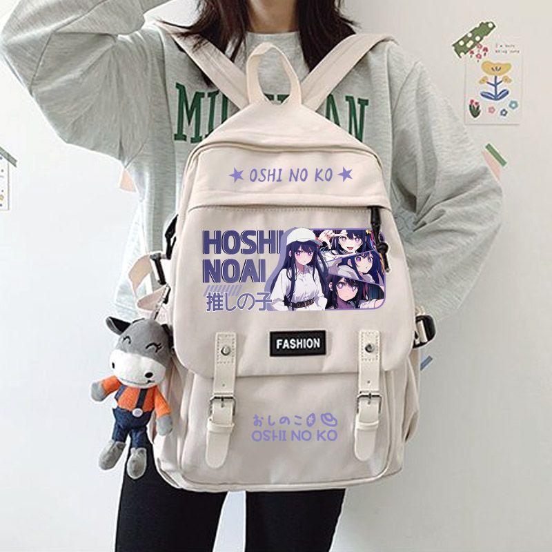 Oshi no Ko peripheral schoolbag Hoshino Ai anime Japanese shoulder bag students junior high school girls boys cartoon