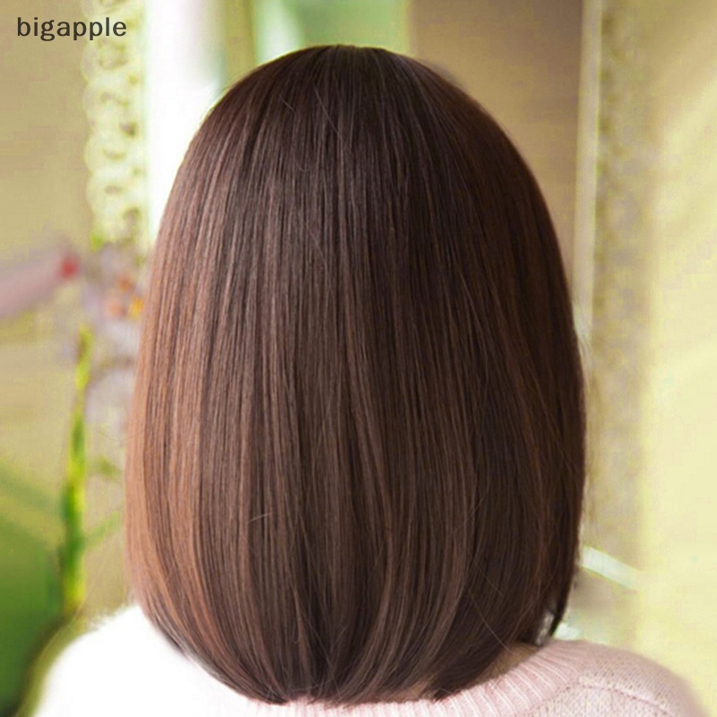 Bộ Tóc Giả Kiểu Bob Dài Thẳng Tự Nhiên RDG