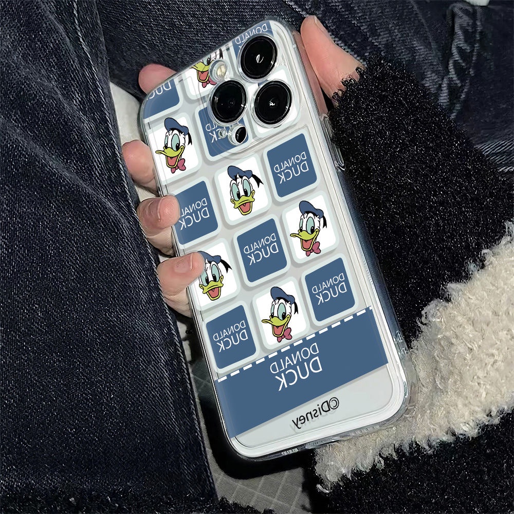 ✅Ốp Điện Thoại Mềm Chống Sốc In Hình Vịt Donald Cho Iphone 78 11 12 14Pro 6In Plus 13 8IFV