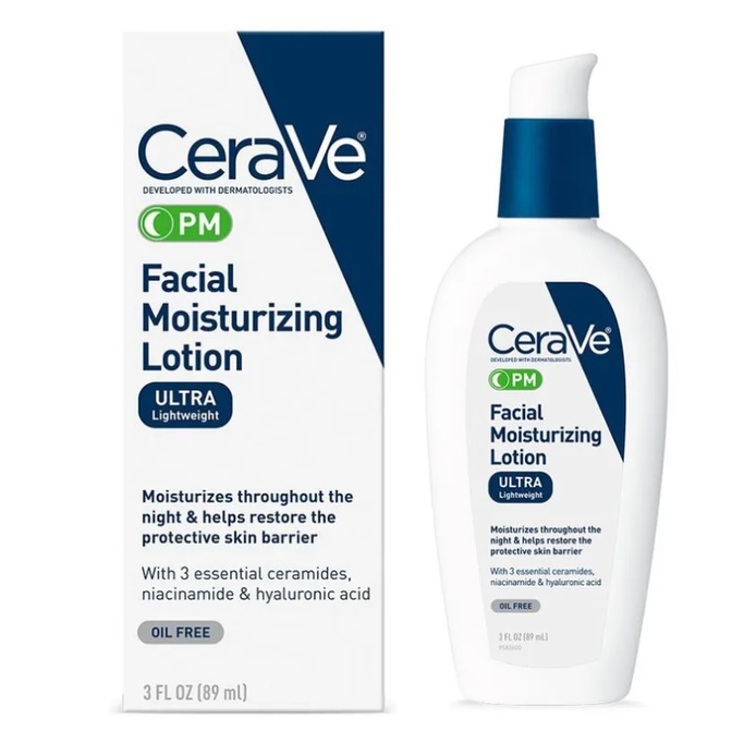 💥CHÍNH HÃNG💥 Kem dưỡng da ban đêm Cerave PM Facial Moisturizing Lotion 89ml
