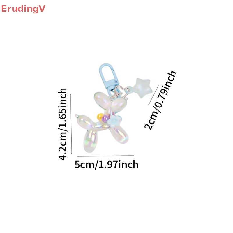 1 Móc Khóa Nhựa Resin Hình Thú Cưng Hoạt Hình Nhiều Màu Dễ Thương Cho Cặp Đôi
