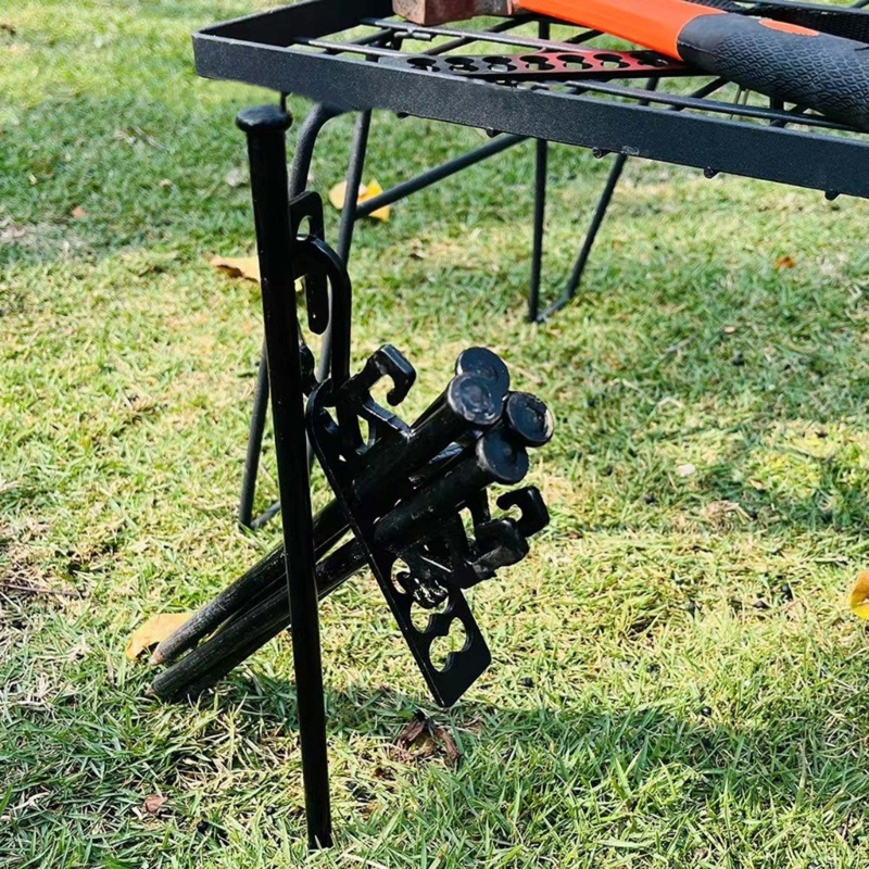 QQ Chốt Cắm Trại Bằng Nhôm Cứng 10 / 16 Lỗ Tiện Dụng