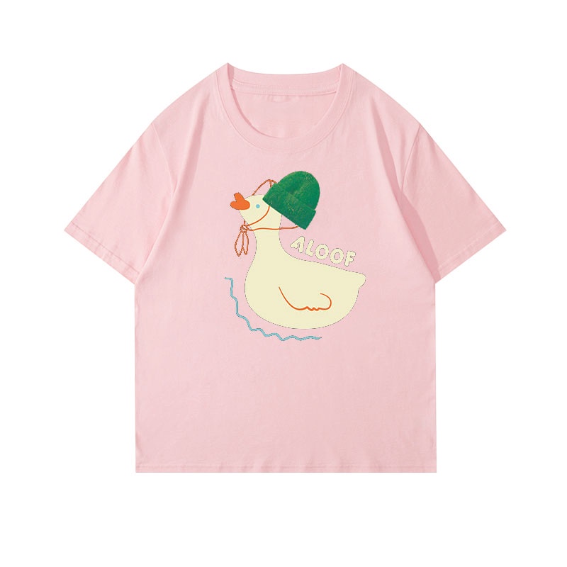 NRVP Áo Thun 100% Cotton Tay Ngắn Phong Cách Hàn Quốc Mới