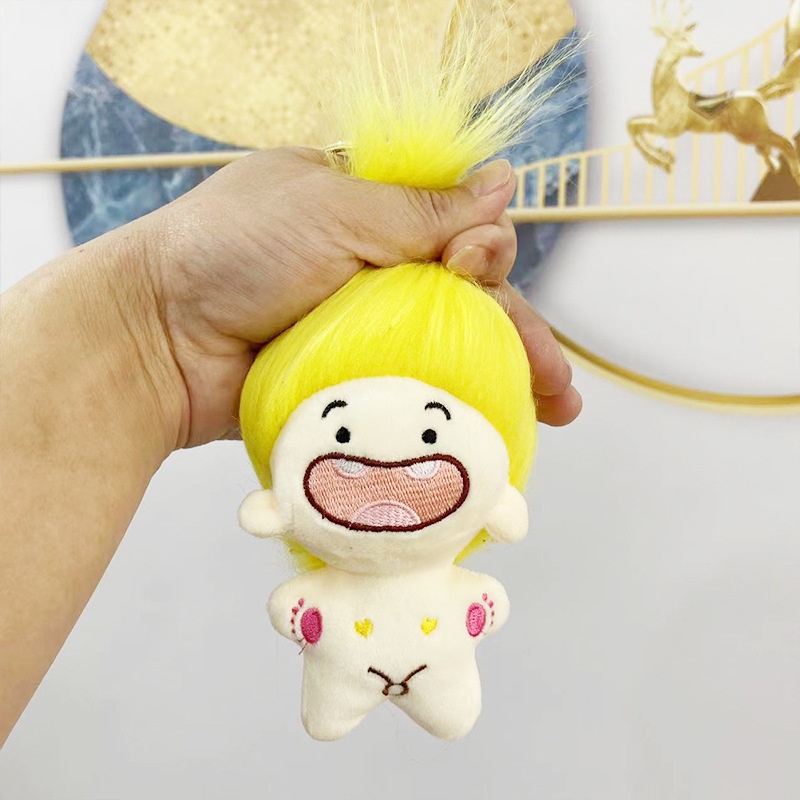 Búp Bê Nhồi Bông Cotton 10CM Hình 12 Cung Hoàng Đạo Có Răng Dễ Thương