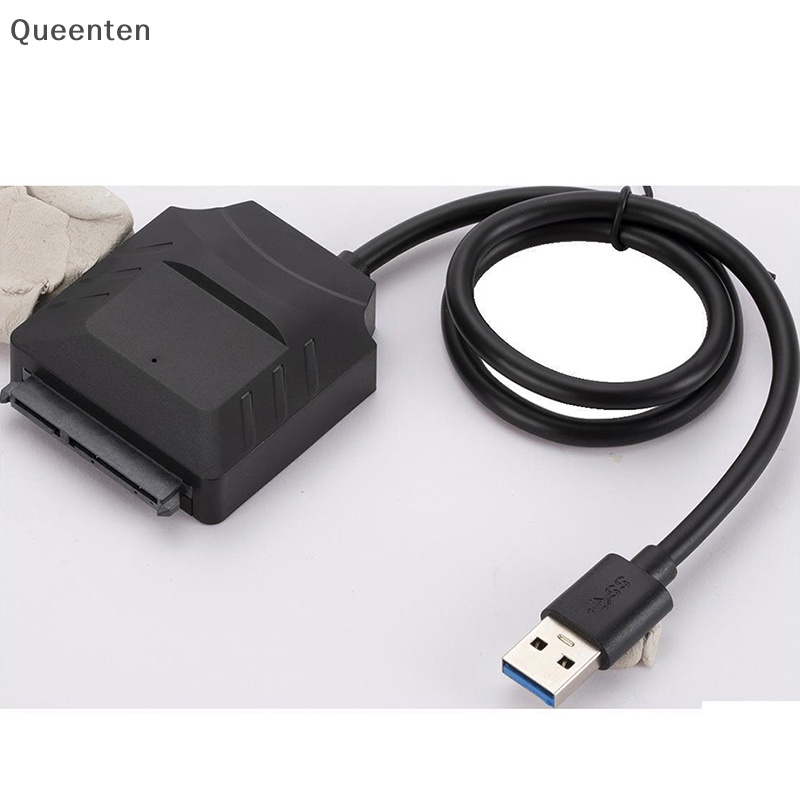 Cáp ChuyểN ĐổI SATA Sang USB 3.0, Hỗ Trợ SATA 3 22 Pin 2.5 3.5 inche QT
