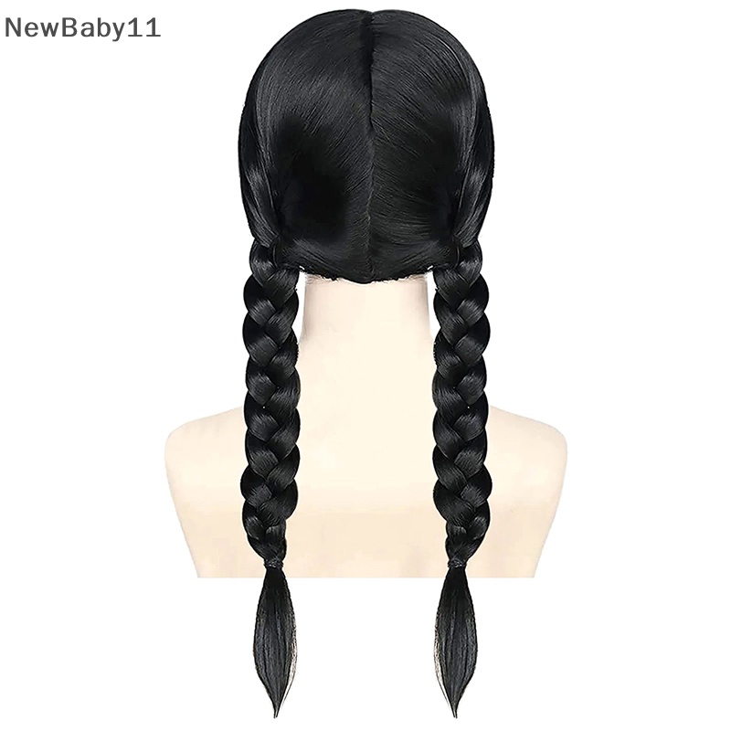 Tóc Giả Hai Sợi Dùng Hóa Trang Nhân Vật Addams