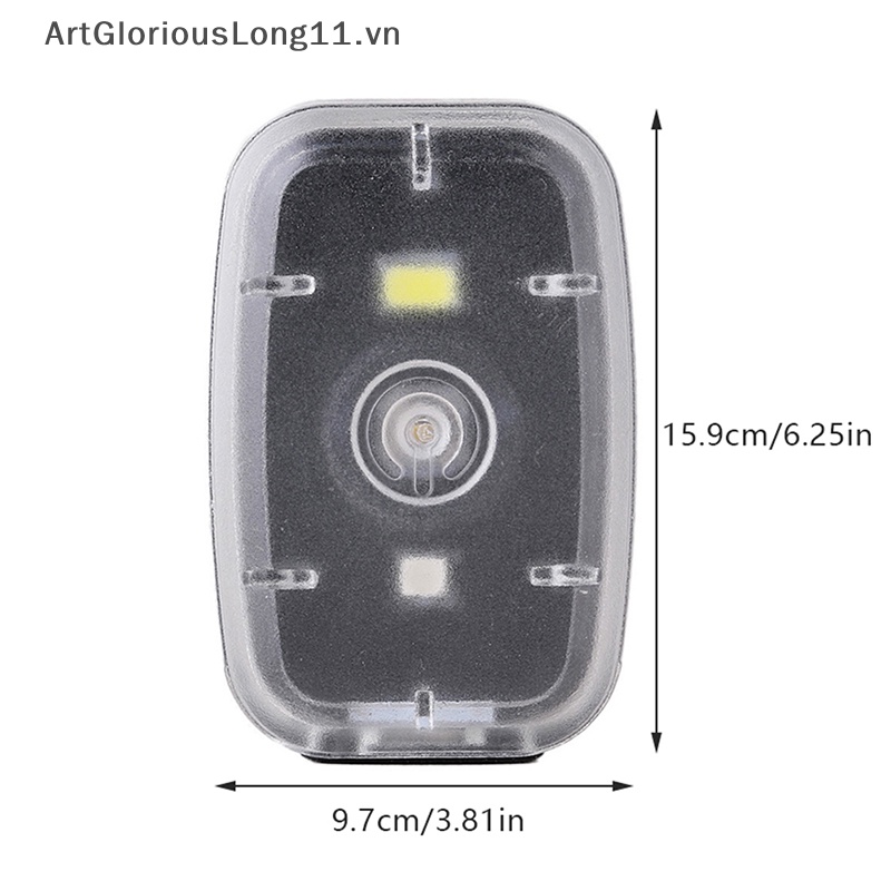 Đèn Gắn Đuôi Xe Đạp Leo Núi ArtGloriousLong Kèm Sạc USB Tiện Dụng Chất Lượng Cao