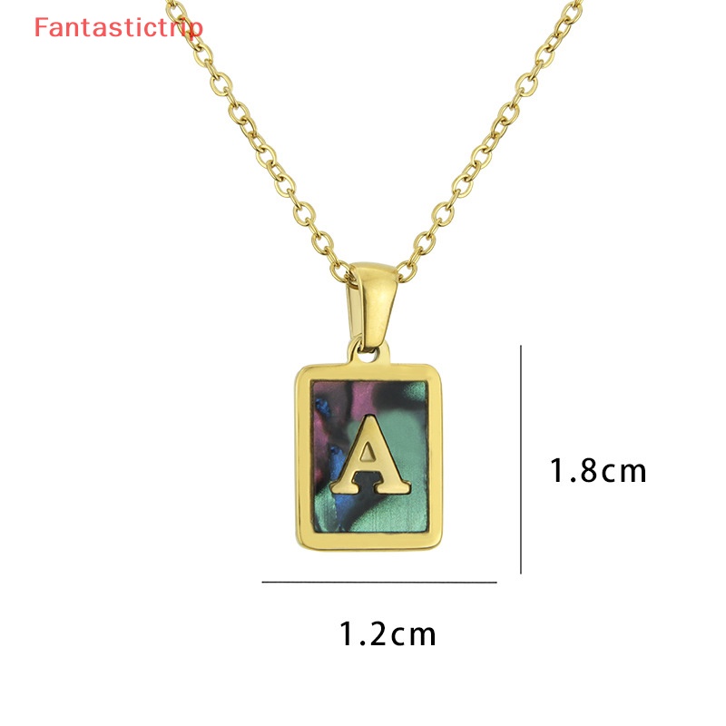 Vòng cổ Mặt 26 Chữ Cái Bằng Thép Không Gỉ Thời Trang Dành Cho Nữ