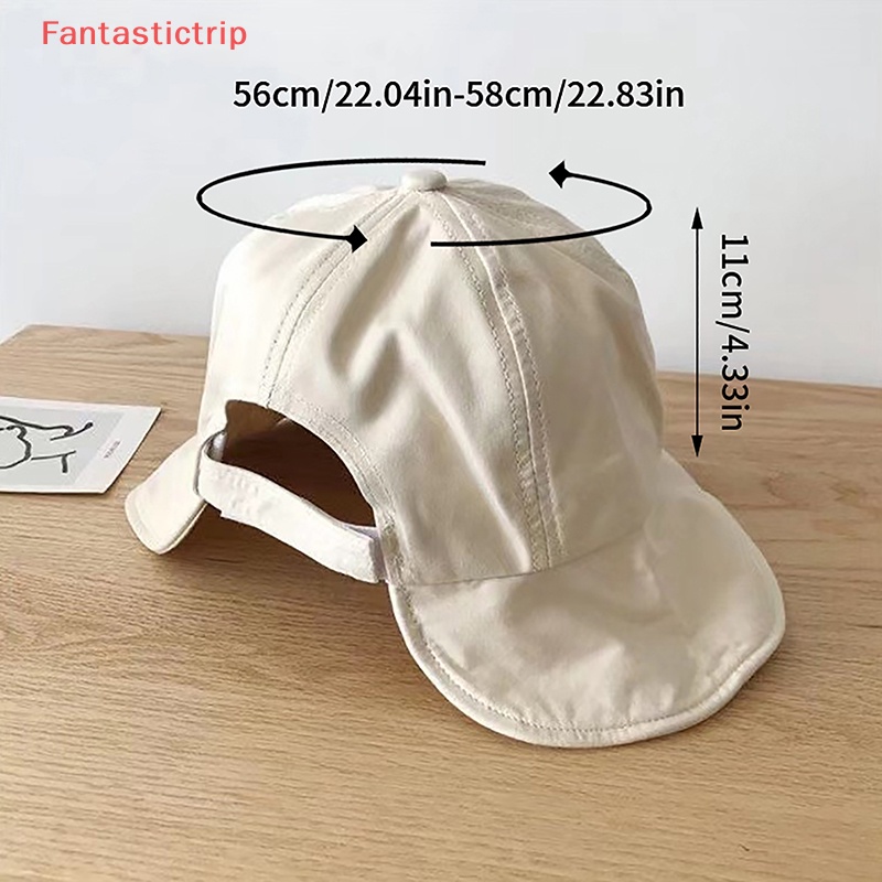 [Fantastictrip] Mũ Ngư Dân Vành Rộng Che Nắng Gấp Lại Được Phong Cách Thể Thao Ngoài Trời Mùa Hè Mới Cho Nữ