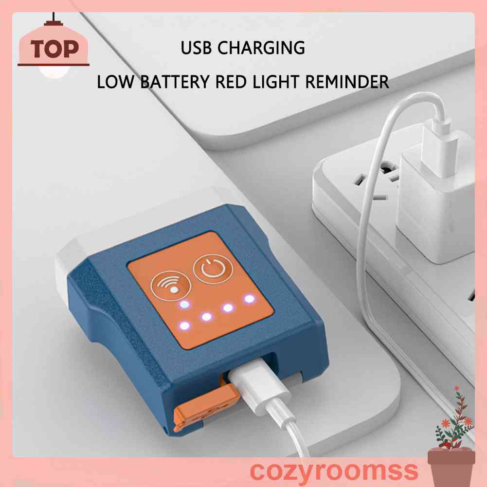 Đèn Pha LED COB Cảm Ứng Chống Thấm Nước Có Kẹp Mũ Lưỡi Trai