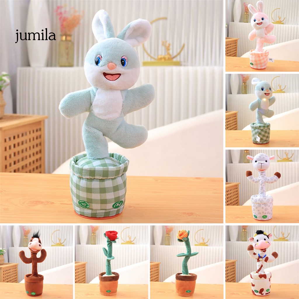 1 Bộ Búp Bê Bò Nhảy Múa Chạy Pin 220mAh Có Đèn LED Phát Sáng Dành Cho Trẻ Em