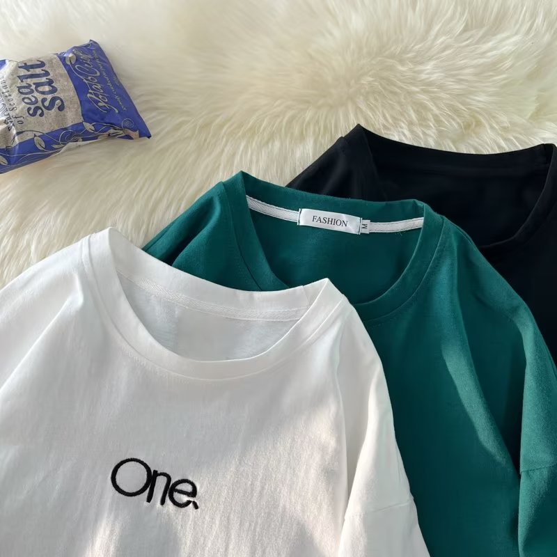 Áo Thun Cotton Ngắn Tay Phong Cách Đường Phố Cho Nam