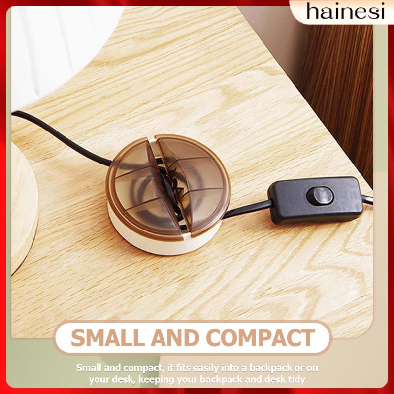 Set 4 Hộp Đựng Dây Cáp Để Bàn Có Thể Thu Gọn Sức Chứa Lớn