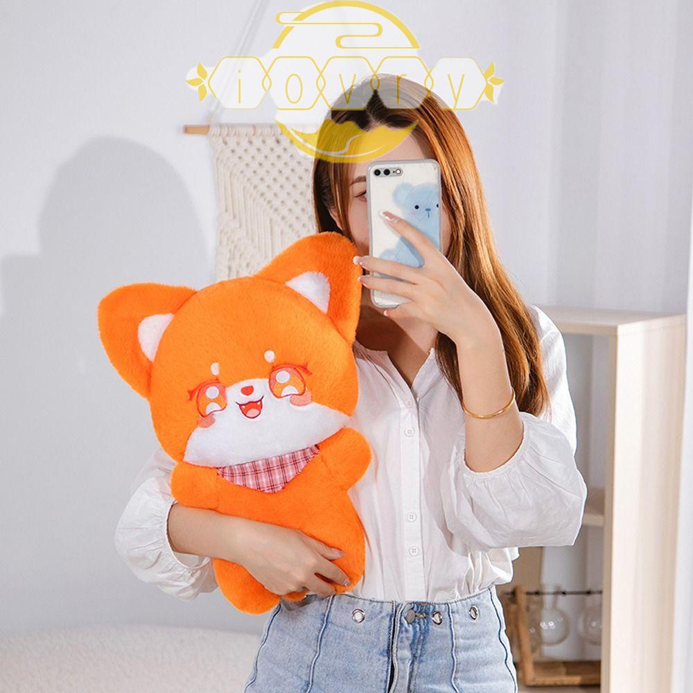 Thú Nhồi Bông Mềm Mại Hình Hoạt Hình Dễ Thương Trang Trí Nhà Cửa