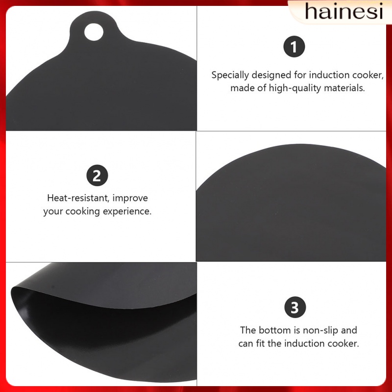 Set 2 Tấm Lót Nồi Bằng Silicone Cách Nhiệt Chống Trượt Phong Cách Nhật Hàn