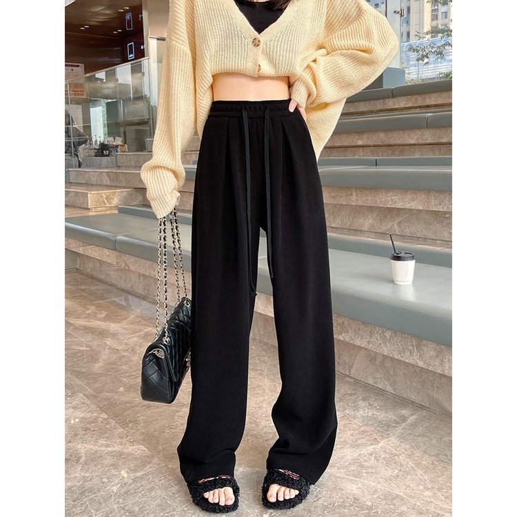 NRVP Quần Thể Thao Nữ Dài Phong Cách Hàn Quốc 2023