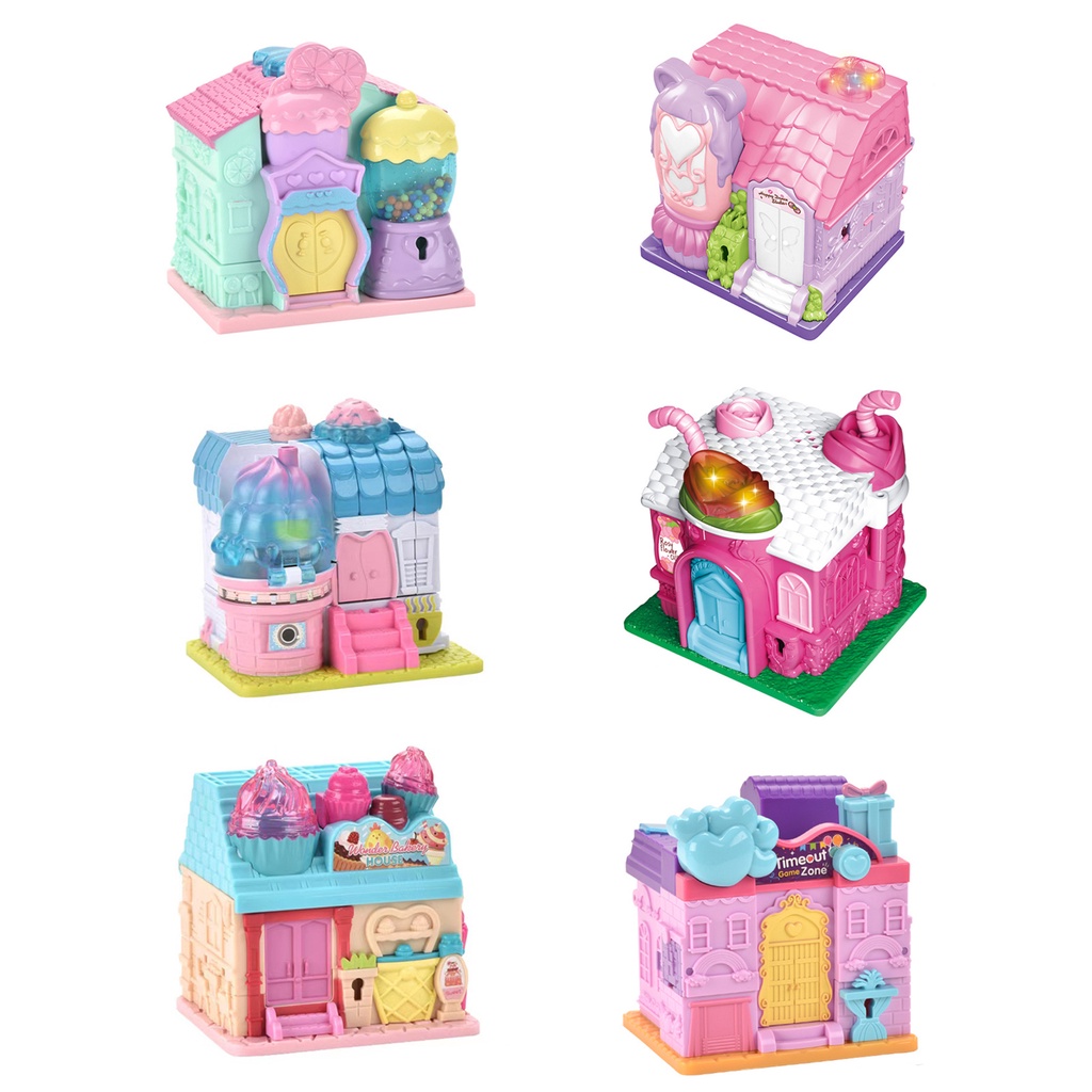 Nhà Búp Bê 3D Có Nhạc Và Đèn Vui Nhộn Cho Bé