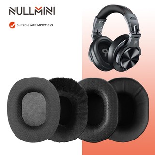 Miếng đệm tai nghe thay thế NullMini cho tai nghe Oneodio A70 Băng đô Earmuff Tai nghe tay áo Tai nghe
