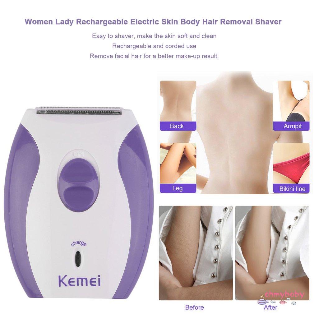 [Ready] Cho Nữ Sạc Điện Da Cơ Thể Tóc Máy Cạo Râu Tông Đơ Vệ Sinh Sử Dụng Bikini, Thể, Mặt, Nách [Z/16]