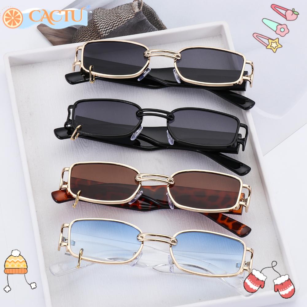 Kính Mát Hình Chữ Nhật Nhỏ Chống Tia UV400 Thời Trang