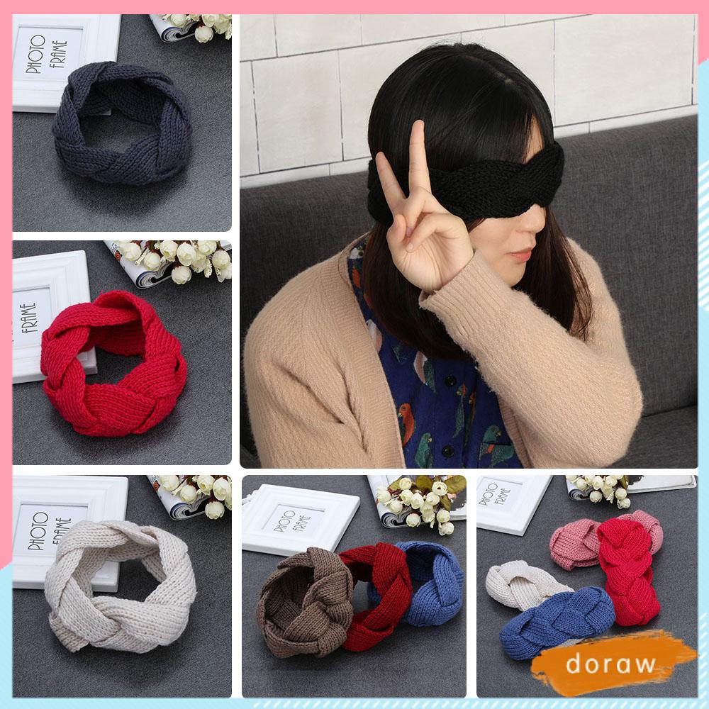 Băng Đô Dệt Kim Dạng Xoắn Ấm Áp Thời Trang