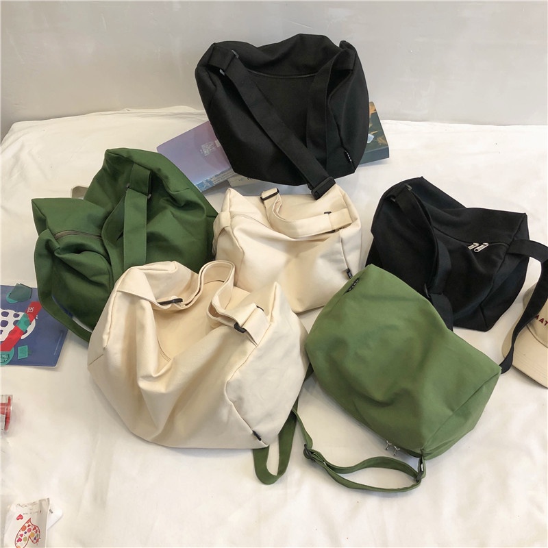 Túi Xách canvas Cỡ Lớn Phong Cách Hàn Quốc Cho Nữ