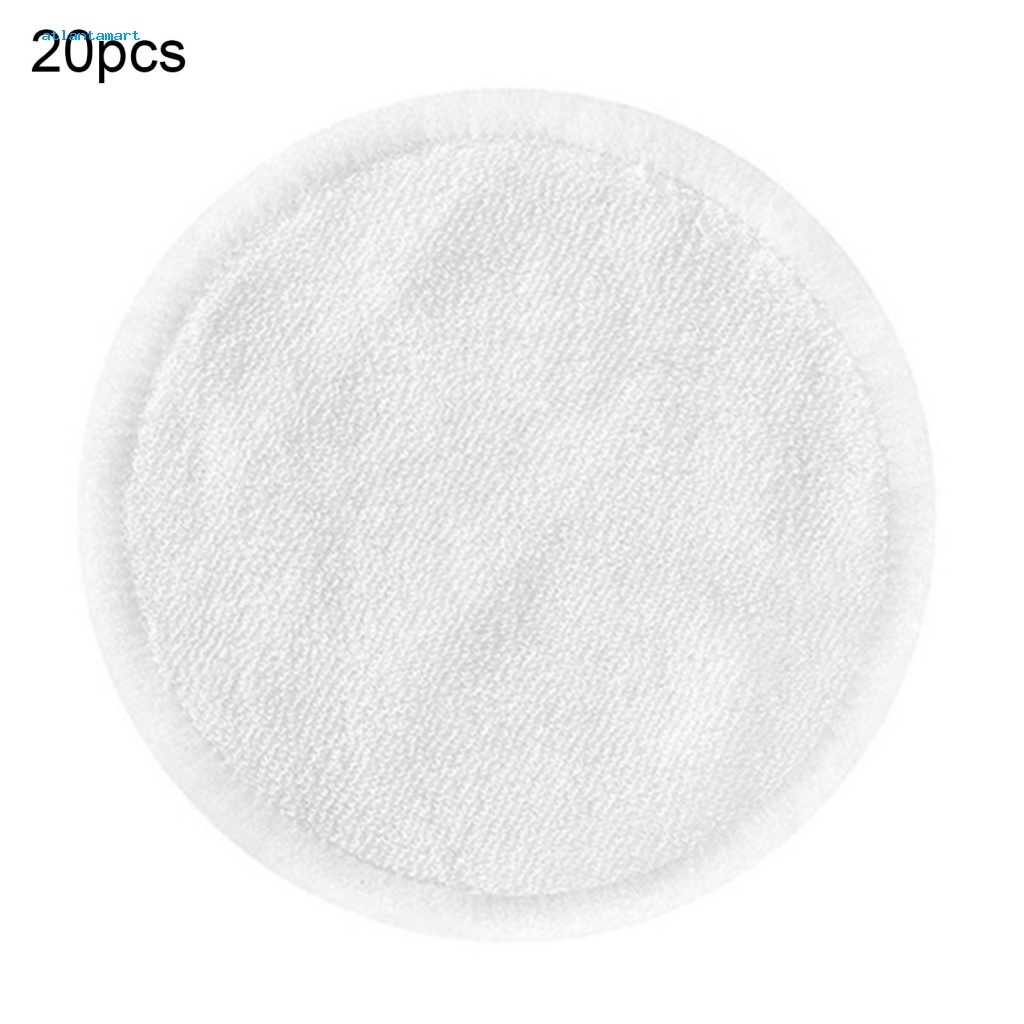 Túi Đựng Đồ Dùng Cao Cấp Tiện Dụng| Bộ 20 Miếng Bông Tẩy Trang Bằng Vải Cotton Tre Tự Nhiên Thấm Hút Nước Mạnh Có Thể Giặt Sạch