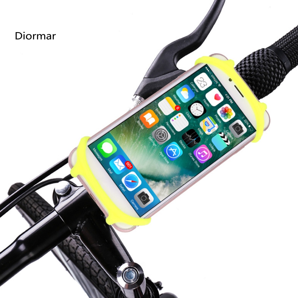 Giá Đỡ ĐiệN ThoạI Di ĐộNg BằNg Silicon GắN Tay CầM Xe ĐạP