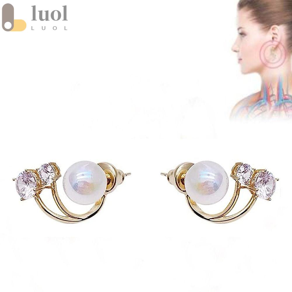 Luol Bông Tai Từ Tính Làm Quà Tặng Trang Sức Giảm Căng Thẳng Liệu Pháp Lymphatic