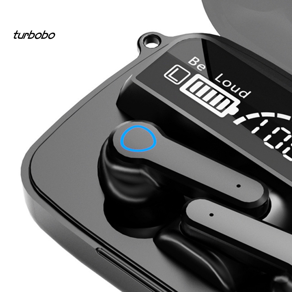 Tai Nghe Nhét Trong Không Dây Bluetooth 5.1 Điều Khiển Cảm Ứng Độ Trung Thực Cao M19 Có Đèn LED