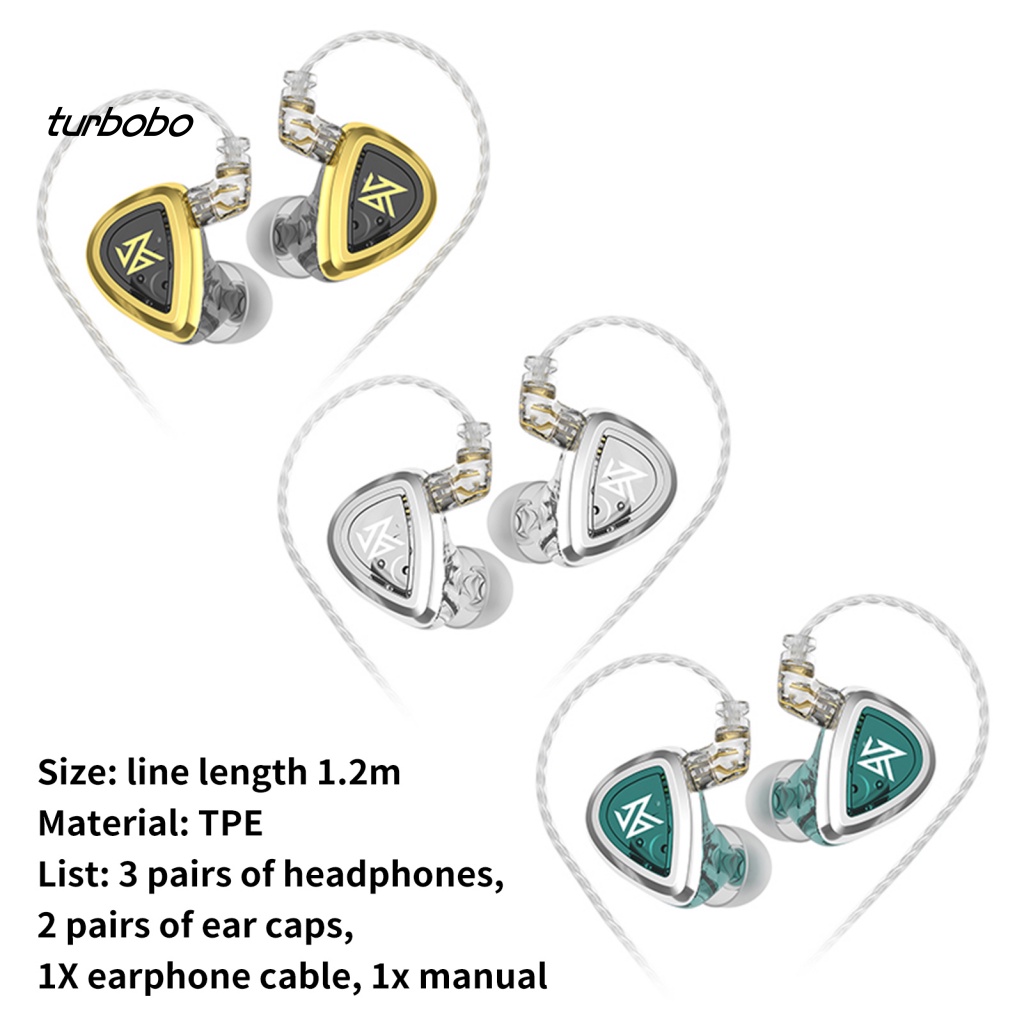 Tai Nghe Nhét Tai Có Dây Âm Thanh HiFi KZ-EDA Thông Dụng Tháo Rời Được Cho Điện Thoại