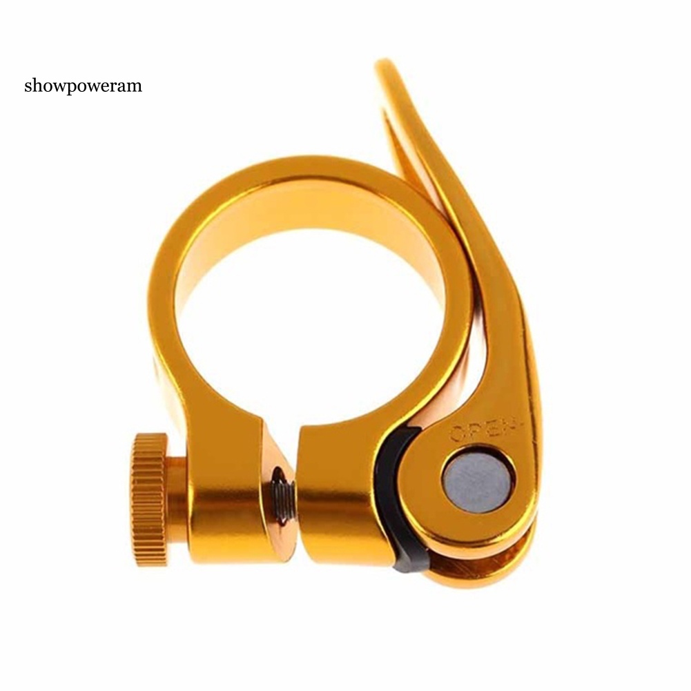 Vòng Kẹp Cố Định Yên Xe Đạp Leo Núi Bằng Hợp Kim Nhôm 31.8mm Tháo Lắp