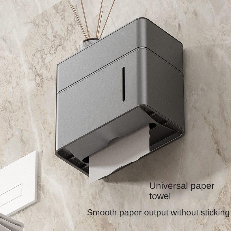 PNL Hộp Đựng Cuộn Giấy Vệ Sinh Bằng Nhôm Tiện Dụng Cho Phòng Tắm