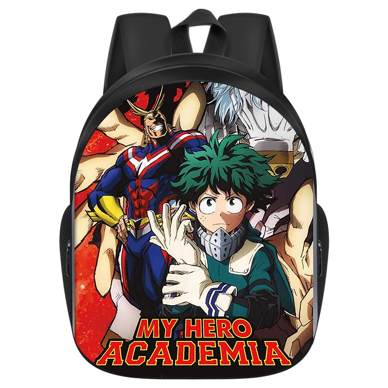 Ba Lô Đi Học 14 Inch Họa Tiết Hoạt Hình My Hero Academia 3D Đáng Yêu Cho Bé