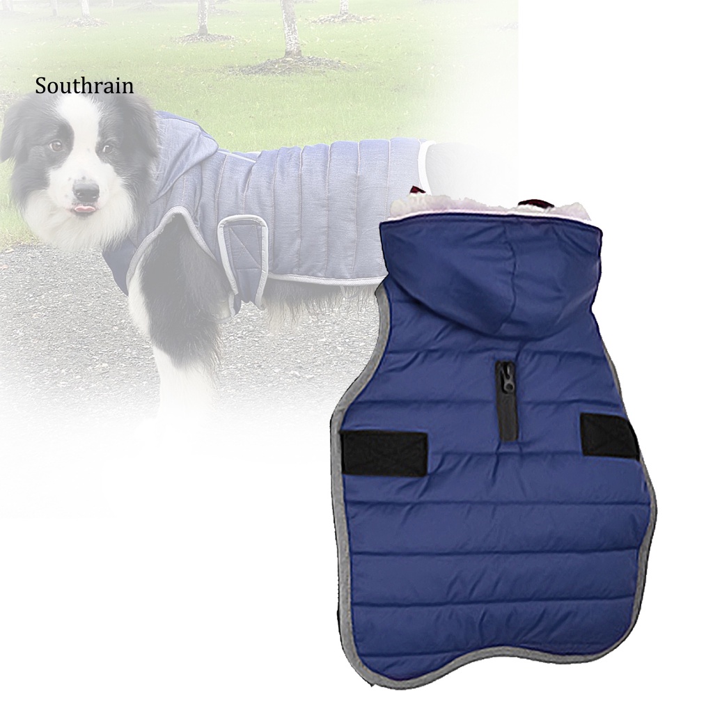 Áo Hoodie Họa Tiết Rằn Ri Giữ Ấm Chống Thấm Nước Thời Trang Thu Đông Cho Cún Cưng