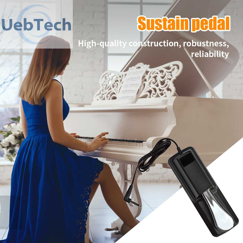 Bàn Đạp Giảm Sốc Thay Thế Cho Đàn Piano Điện Kèm Dây Cáp