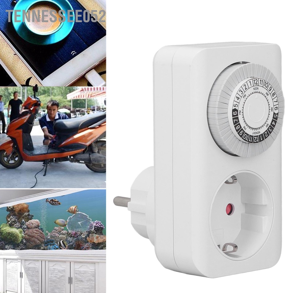 Tennessee052 Ổ Cắm Hẹn Giờ Thông Minh Điều Khiển Từ Xa Hộ Gia Đình 50Hz Phích Châu Âu 230V