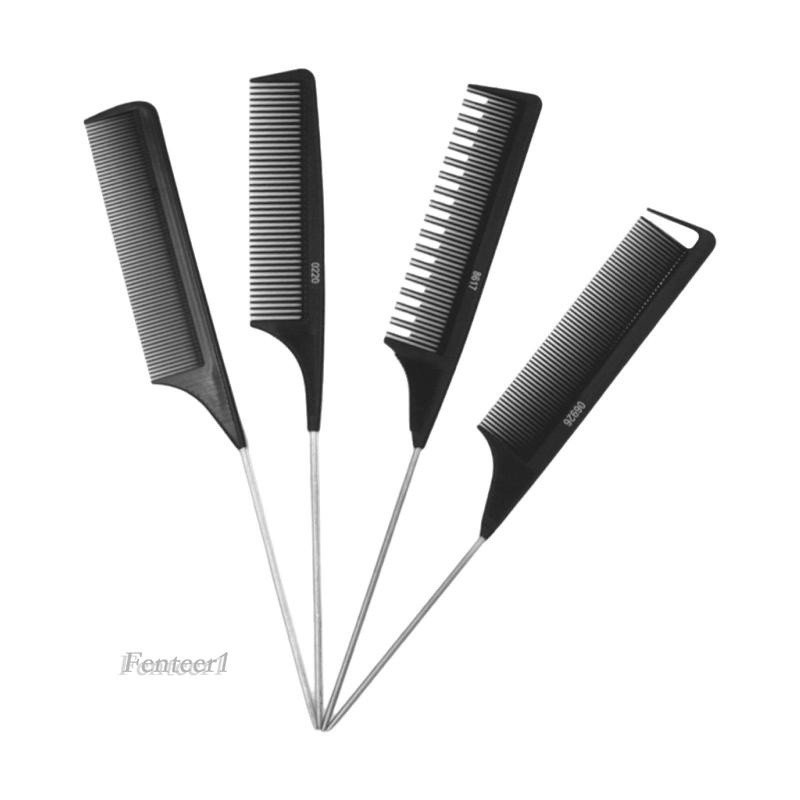 [Fenteer1] 4 Lược Đuôi Bền Bỉ Thích Hợp Cho Mọi Loại Tóc / Salon