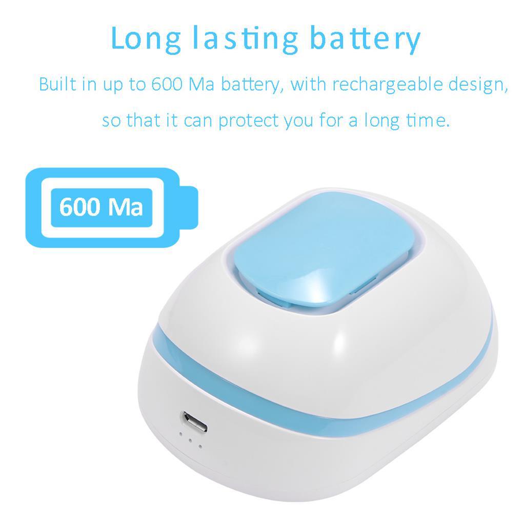 Máy Lọc Không Khí Khử Mùi Hôi Bằng Ozone Sạc USB Tiếng Ồn Thấp Dùng Trong Nhà Tắm / Văn