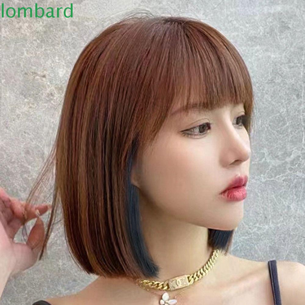 Bộ Tóc Giả Bob Thẳng Dài Mềm Mại Tự Nhiên Hóa Trang Lolita Cho Nữ