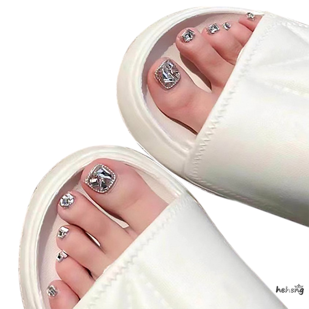 Móng Tay Giả Toàn Diện Không Phai Màu Kèm Keo Dán