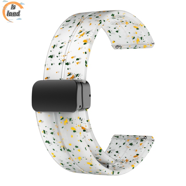 Dây Đeo Thay Thế Bằng Silicone Khóa Nam Châm Thời Trang 22mm / 20mm