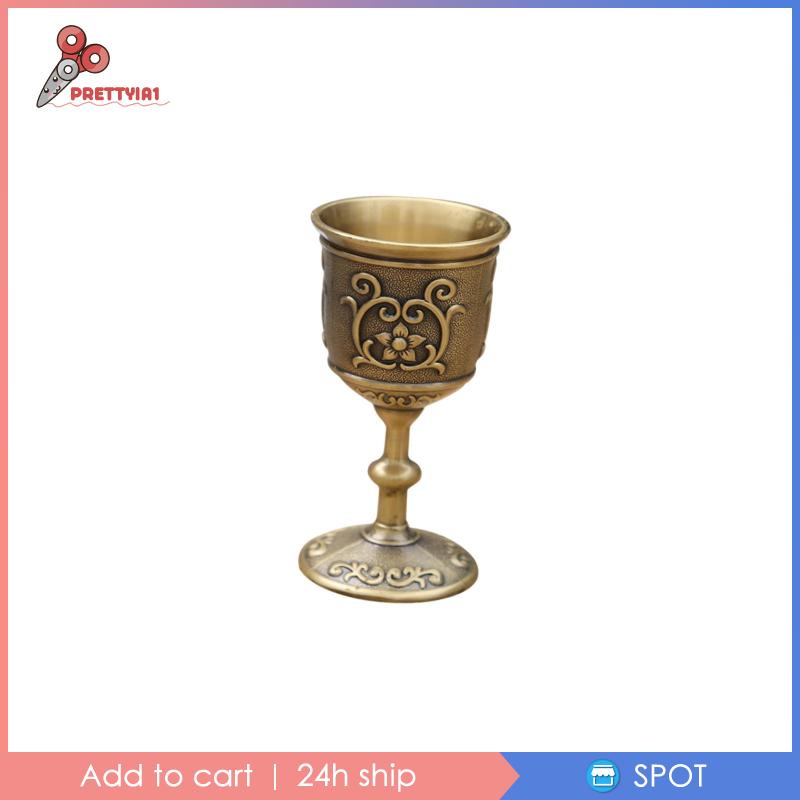 [Prettyia1] Cốc Uống Nước Hợp Kim Phong Cách Cổ Điển Cho Đám Cưới Kỷ Niệm