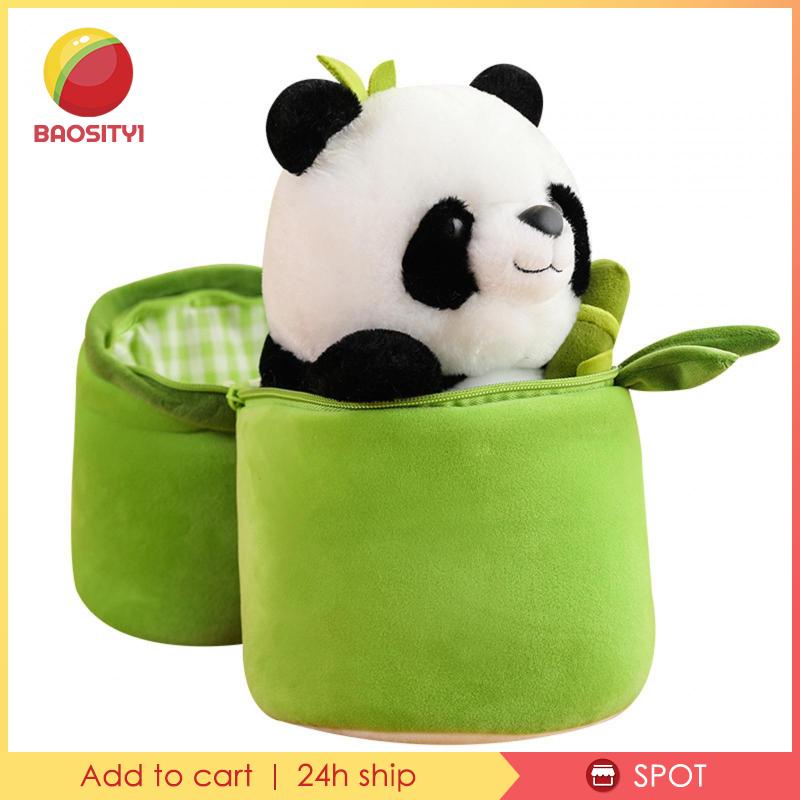 [Baosity1] Gấu Trúc Nhồi Bông Dễ Thương Trang Trí Xe Hơi Dành Cho Trẻ Em Và Người Lớn