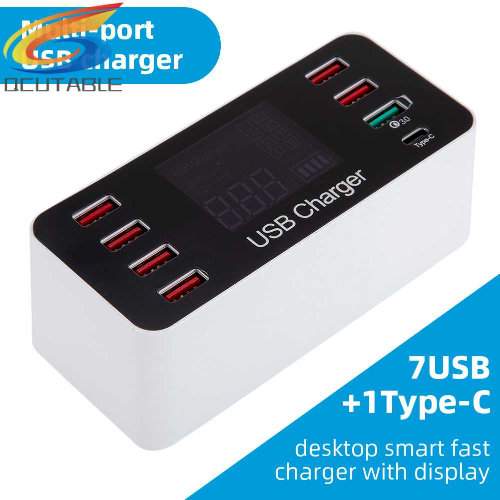 Bộ SạC ĐiệN ThoạI 40W NhiềU CổNg USB TiệN DụNg