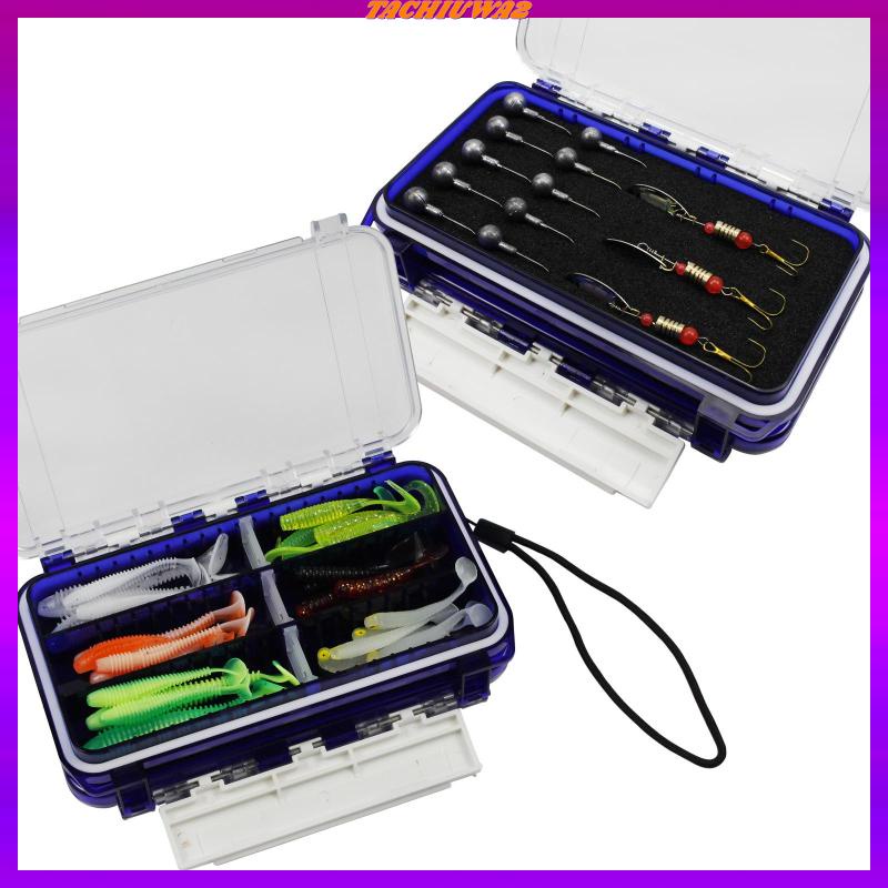 Hộp Đựng Dụng Cụ Câu Cá Trong Suốt Gọn Nhẹ Đa Năng Tachiuwa2