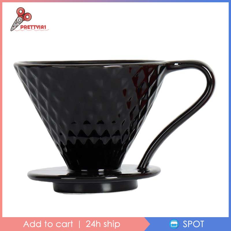 Cốc Lọc Cà Phê Có Tay Cầm Dễ Sử Dụng Prettyia1