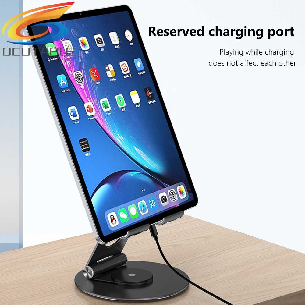 Giá Đỡ Máy Tính Bảng 7.9-12.9inch Xoay 360 Độ Có Thể Gập Lại Tiện Dụng