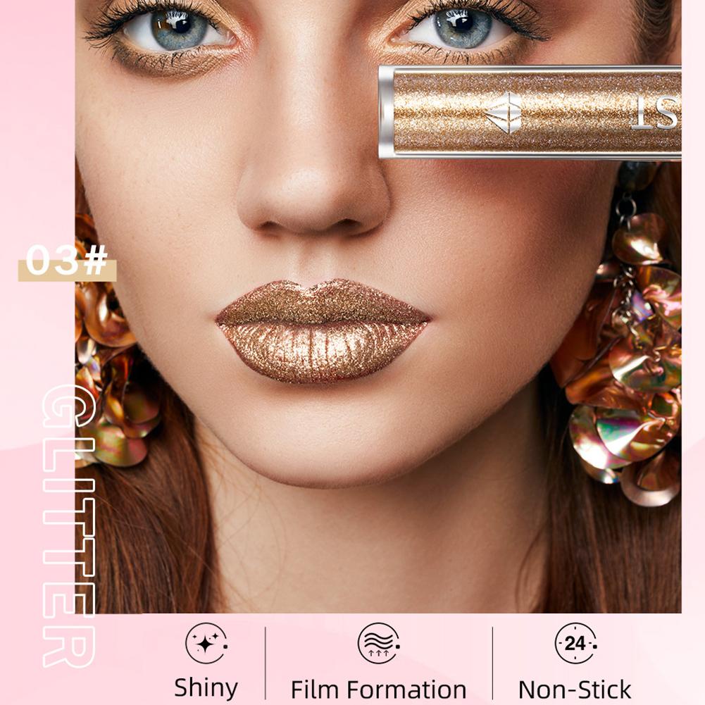 Son Môi Dạng Lỏng 6 Màu Dưỡng Ẩm Lâu Trôi Chống Thấm Nước T4H8