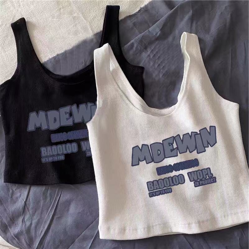 Áo Hai Dây Dệt Kim Nhỏ Mặc Ngoài Trời Bán Chạy Thời Trang Mùa Hè Cho Nữ